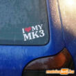I love my MK3 matrica - Volkswagen Golf III.