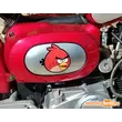 Angry Bird matrica Yamaha motorkerékpáron