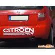 Citroen sport felirat matrica - Citroen C2