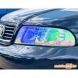 Kaméleon lámpafólia Audi A4 fényszórón
