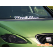 Slow and Low szélvédő felirat matrica - Seat Leon