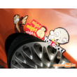 Stewie Griffin, Glenn Quagmire (migiri) és Gonosz majom matricák - Family Guy