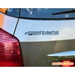 Kép 3/3 - szarfrancia hashtag felirat matrica - Peugeot