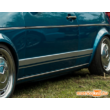 Volkswagen Golf 1 GTI GTD dekor oldalcsík matrica - ezüst színben