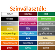 autómatrica színek - matricakell.hu