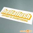 Kép 1/2 - Hellaflush felirat matrica