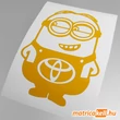 Kép 1/2 - Minion Toyota matrica