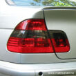 fekete lámpafólia BMW E46 hátsó lámpán