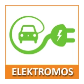 Elektromos autó matricák