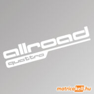 Audi Allroad Quattro szélvédőmatrica