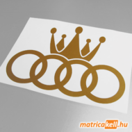 Audi King matrica