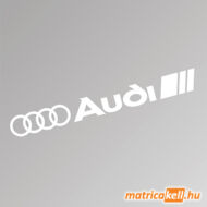Audi szélvédőmatrica