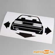 BMW E30 down and out matrica