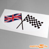 British Racer rajtzászló matrica