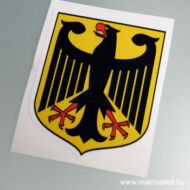 Deutschland német címer matrica