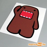 Domo Kun színes matrica