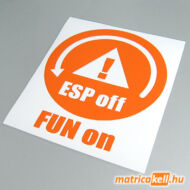 ESP off - FUN on matrica
