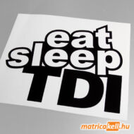 Eat sleep TDI matrica