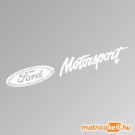 Ford Motorsport szélvédőmatrica