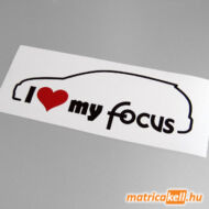 I love my Ford Focus matrica