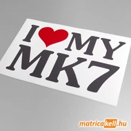 I love my MK7 matrica