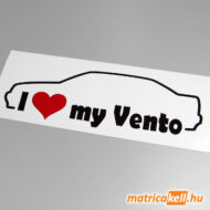 I love my Volkswagen Vento matrica