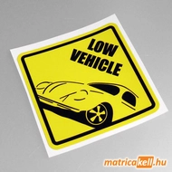Low vehicle Volkswagen Bogár matrica