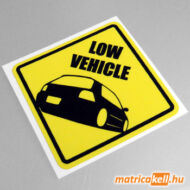 Low vehicle Volkswagen Golf 4 matrica