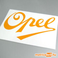 Retro Opel felirat matrica
