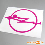 Opel szex logo matrica