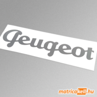 Peugeot retro felirat matrica