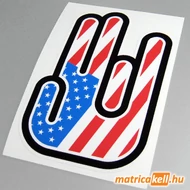 Shocker matrica Amerika (USA) zászlóval