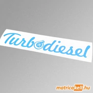 Turbodiesel felirat matrica