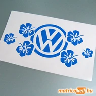 VW matrica Hawaii virággal