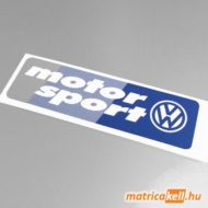 Volkswagen Motorsport matrica (v2)