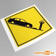 Volkswagen Vento speedbump matrica