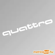 Audi quattro szélvédőmatrica
