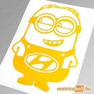 Minion Hyundai matrica