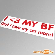 I love my Boyfriend ... matrica