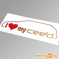 I love my Kia Ceed SW matrica