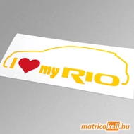 I love my Kia Rio matrica