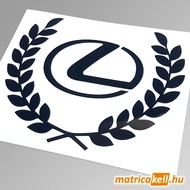 Lexus babérkoszorú matrica