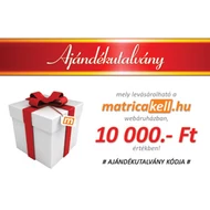 Ajándékutalvány 10000.- Ft