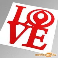 Mazda love matrica (régi emblémával)