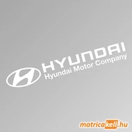 Hyundai szélvédőmatrica