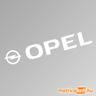 Opel szélvédőmatrica (új felirat)