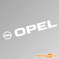 Opel szélvédőmatrica (régi felirat)