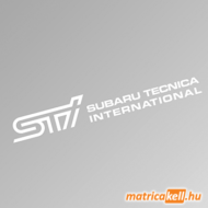 Subaru STI szélvédőmatrica (Subaru Tecnica International)