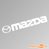 Mazda szélvédőmatrica (új emblémával)