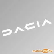 Dacia szélvédőmatrica (új változat)